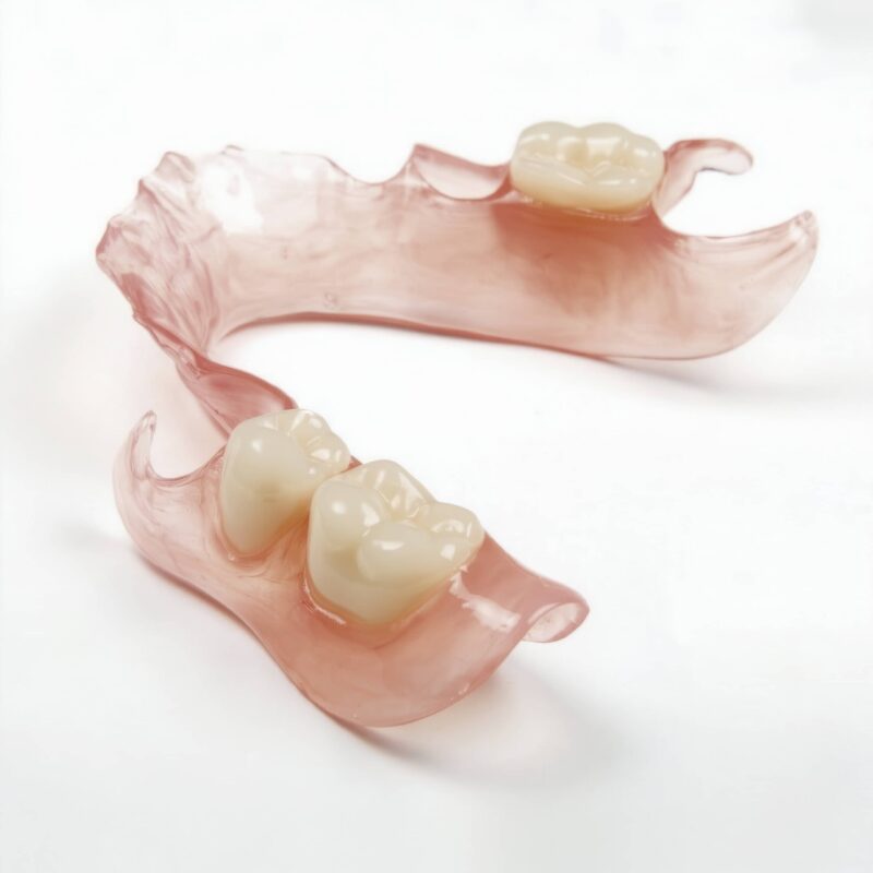 Valplast removable denture